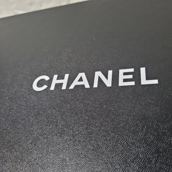 Chanel Gift Box Decorative Storage Shoe Box Empty Authentic 13 x 8.5 x 5 in - Picture 2 of 16